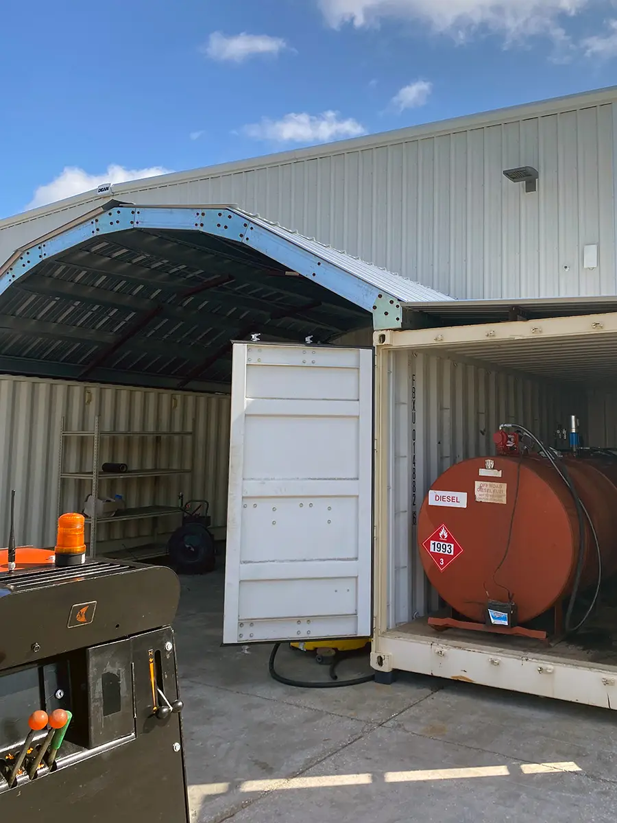 Domo Defensa - Sistemas de Techado sobre contenedores