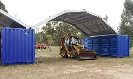 Domo Defensa - Sistemas de Techado sobre contenedores