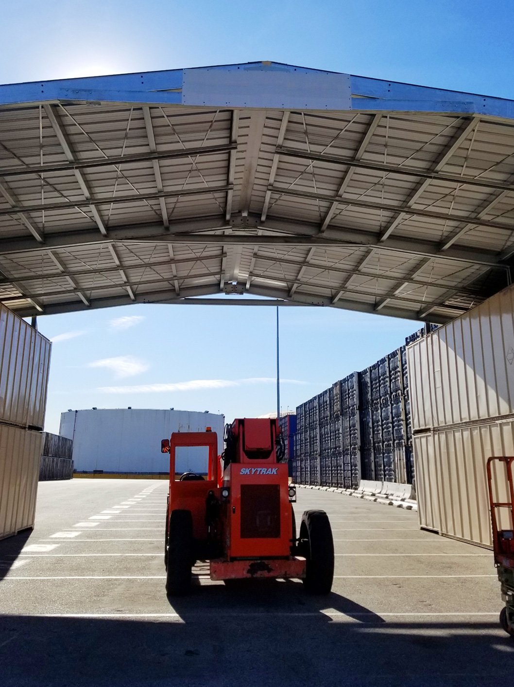 Domo Defensa - Sistemas de Techado sobre contenedores