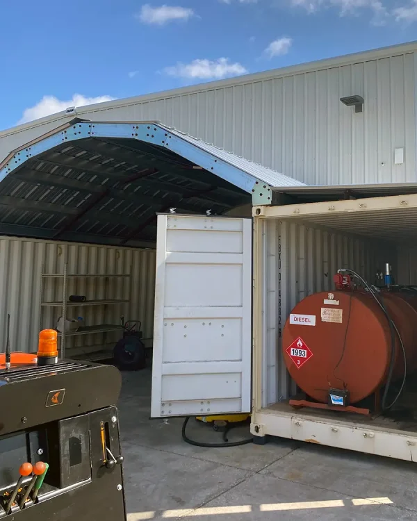 Domo Defensa - Sistemas de Techado sobre contenedores